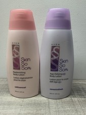 Avon Skin So Soft Body Lotion Set: Replenishing Soft  Sensual  Age-Defying