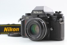⏯️[ Exc+5 ] Nikon F3 Eye level SLR 35mm Film Camera Ai-s 50mm f1.8 Lens...