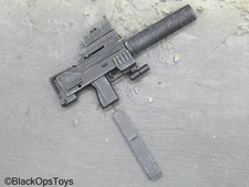 Pistola de juguete Industrias "Lola" escala 1/6 - Subfusil Uzi con supresor