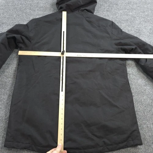686 Jacket Mens Large Black Etex Hooded Insulated Ski Parka Outdoors Snowboard image 9