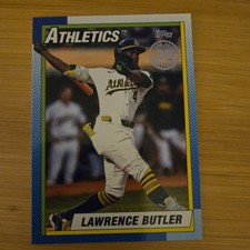 2025 Topps 35th Anniversary Lawrence Butler #90B2-36 RC Oakland Athletics Retro