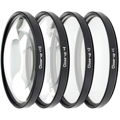 ayex Close up Makro Linsen Set 67mm - 4 teilig (+1, +2, +4, +10)