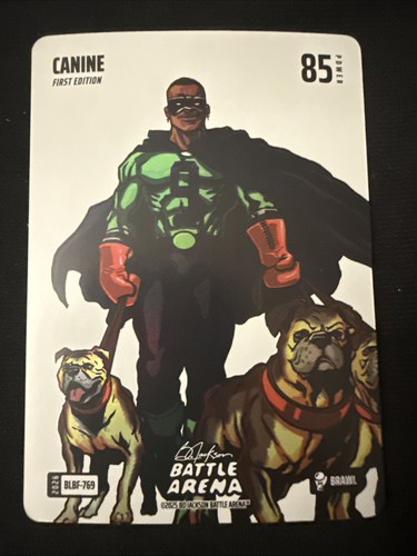 Bo Jackson Battle Arena BLBF-769 Kenneth Walker CANINE Blizzard Battlefoil Brawl