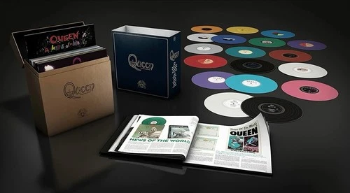 The Queen Complete Studio Collection Colored Vinyl Box Set 18 LP New Seal Mint