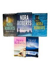 5x Nora Roberts Drama Fiction Book Bundle Novels Paperback Jewels Of The Sun