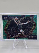 2022 Select Jalen Green Courtside GREEN 1/50 BOOKEND #252🔥