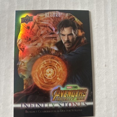2022 UD Marvel Allure Infinity Reality Stone 288/299 Benedict Cumberbatch #IS-7
