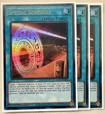 Yugioh! 3x Special Schedule RA05-EN060 Ultra Rare 1st Ed NM