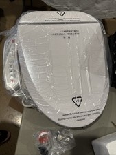 SmartBidet Model ZMA102 Electric Bidet Warm Toilet Seat With Remote - White