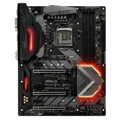 For Asrock Fatal1ty Z370 Gaming K6 I7 8600K 8700K Gaming Motherboard High-End #y