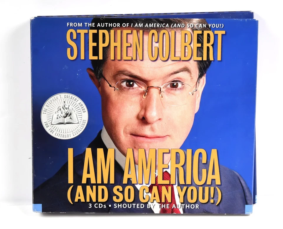 Set of 4 Audio Books, Stephen Colbert, Private Games, TOYS, Origin - BookSet03 Foto 2 de 4