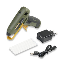 PROXXON Cordless Glue Gun HKP/A 3.6v Battery With Charger & 4 Glue Sticks 28190