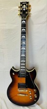 Yamaha SG2000 E-Gitarre Brown Sunburst ohne Geräusche mit Hartschalenkoffer...