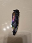 M Tech USA Design Black Rainbow Pocket Knife 3.5" Blade New Free USPS Shipping — photo 2