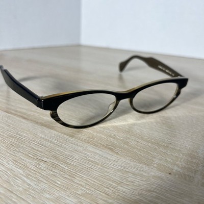 Jean Lafont Paris Sarah 103 Eyeglasses READ Black/Olive FRAME ONLY 50-16-140
