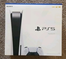 Sony PlayStation 5 Disc Edition 825GB Home Console - White Excellent 