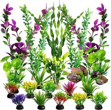 Aquarium Decor Plastic Plants, Fish Tank Accessories, Artificial Aquarium Plants