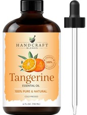 Handcraft Blends Tangerine Essential Oil   Huge 4 Fl Oz   100 Pure and Natura...