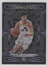 2022-23 Panini Obsidian Electric Etch Purple 15/99 Simone Fontecchio #188 1c3k