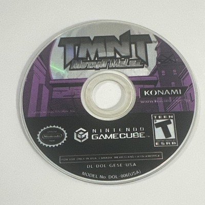 TMNT: Mutant Melee (Nintendo GameCube) Disc Only Tested
