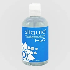 Sliquid H2O Water-Based Lubricant | 8.5oz Bottle
