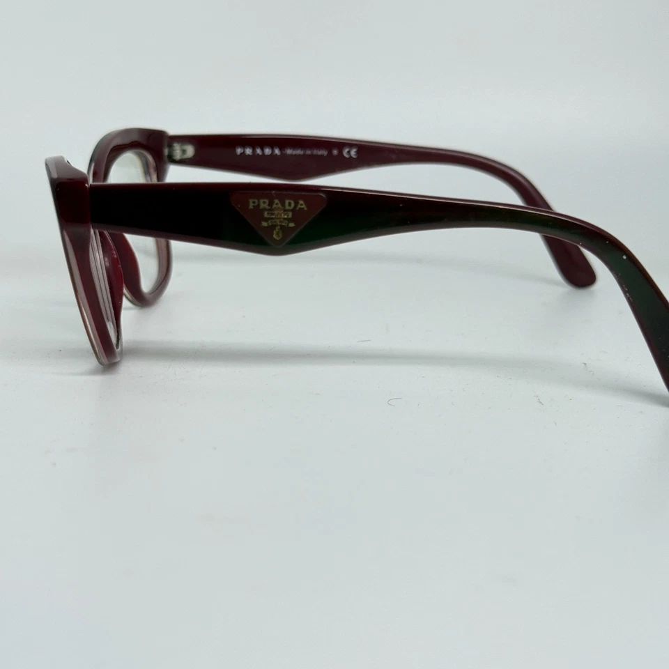 普拉达正品眼镜 VPR 29R UAN-1O1 52-17 140 毫米勃艮第 19580 — 第 2/4 张图片