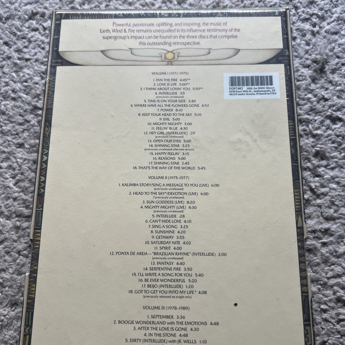 The Eternal Dance [Long Box] by Earth, Wind & Fire (CD, Sep
