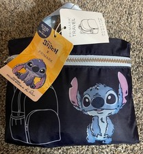 Disney Lilo And Stitch Blue Fold Up Backpack By Primark Stitch Travel Bag