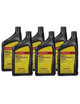 Honda Genuine HCF-2 Transmission Fluid, 6 Qt FREE SHIPPING | eBay