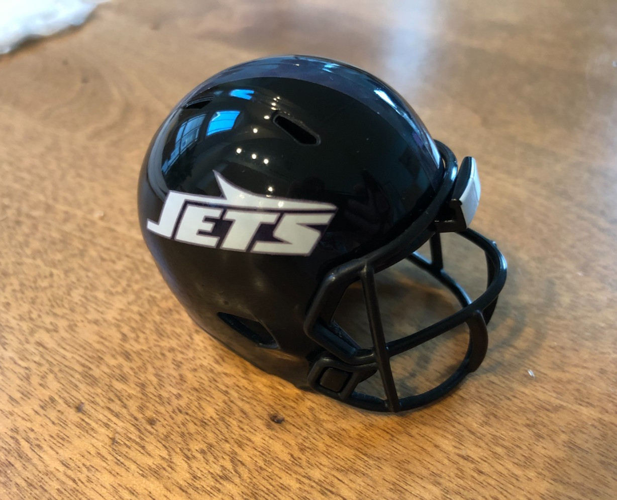 New York Jets NEW 2025 Rivalry custom pocket pro helmet NFL