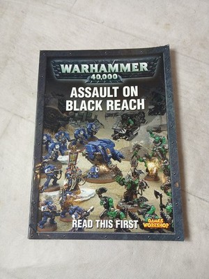 Warhammer 40K Assault On Black Reach Guidebook Games Workshop Guide Soft Cover