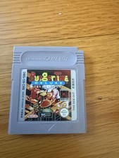 NINTENDO GAME BOY BURGER TIME DELUXE CARTRIDGE AUTHENTIC
