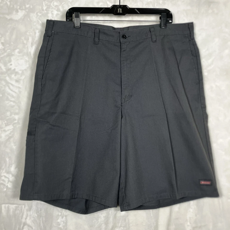Pantalones Cortos de Trabajo Uniforme Dickies 2 Pr Talla 40 Multi Bolsillo Calce Suelto Gris/Beige Usados en Excelente Condición Foto 2 de 4