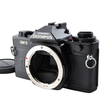 Tested Working [Near Mint+++] Olympus OM-3 Black 35mm SLR Film Camera Body Japan