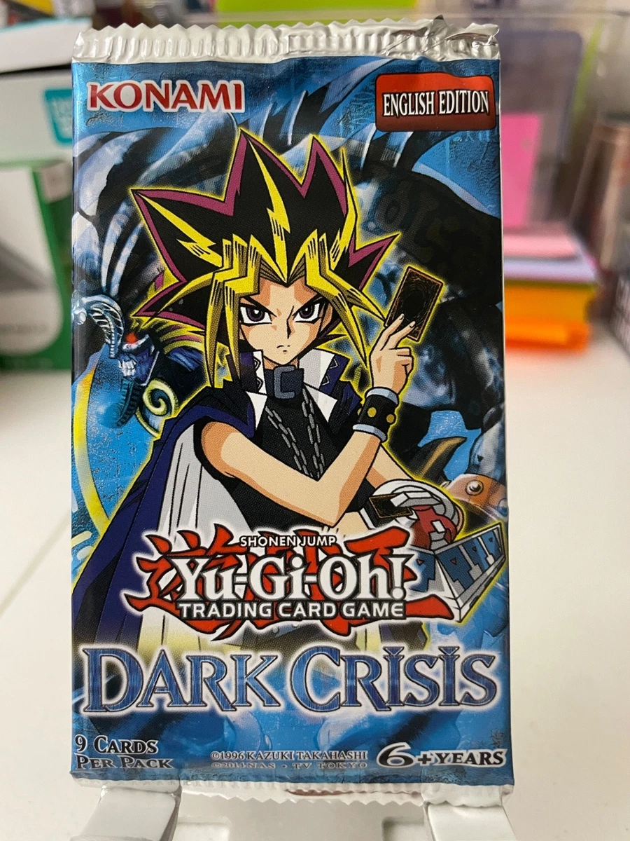遊戯王　旧アジア　dark crisis ポスター Konami Yu-Gi-Oh! TCG Dark Crisis Sealed Collectible Card Game