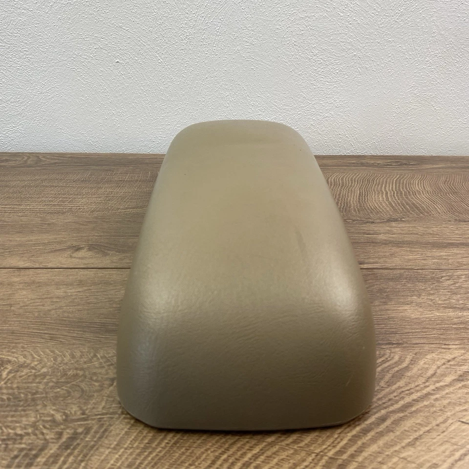 Oldsmobile Bravada 1997-2004 consola central curva apoyabrazos bronceado tapa superior OEM Foto 3 de 4