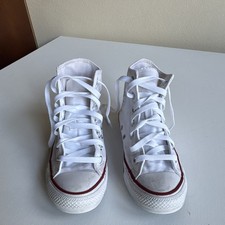 Converse Chuck Taylor All Star Hi Optic White M7650 Men's 5.5 Women's 7.5 Canvas