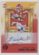 2020 Chronicles Gridiron Kings Blue Signatures 38/75 Darrel Williams Auto nd3