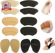 Heel Grips Liner Cushions Inserts for Loose Shoes Heel Pads and Metatarsal Pads