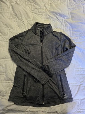 ROXY BLACK WITH MESH GIRLS SPORTS STYLE JACKET SIZE L (12-14)