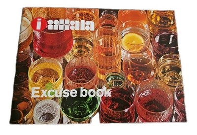 Iittala Excuse Book + Olavi Korhonen Business Card Ahlström Finland