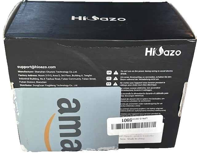 HiOazo 6 Zone Smart Sprinkler Controller WiFi, Save Water, HSC-600W, Gray