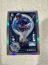 2024 Bowman Chrome A.I. Refractor #BAI-18 Arjun Nimmala Toronto Blue Jays