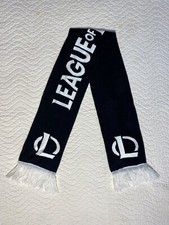 League of Legends Black  White Fringe Scarf