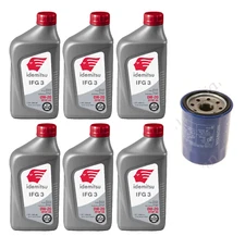 GENUINE Honda Oil Filter + (6 qts) Idemitsu 0w-20 Synthetic Oil - Oil Change Kit