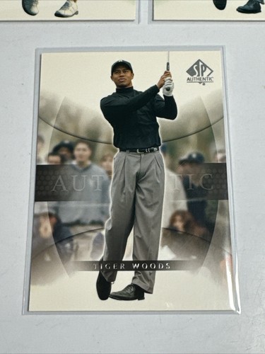 2004 UPPER DECK SP AUTHENTIC GOLF CARD SET COMPLETE 1-37 Tiger Woods NM-MT - Picture 20 of 21