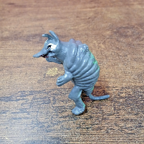 Armadillo Man Patchisaur 2.5" Figure Vintage KO Ultraman Kaiju D&D Gygax Monster - Picture 2 of 6