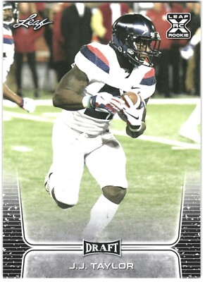 2020 Leaf Draft Football J.J. Taylor Rookie Arizona Wildcats #34