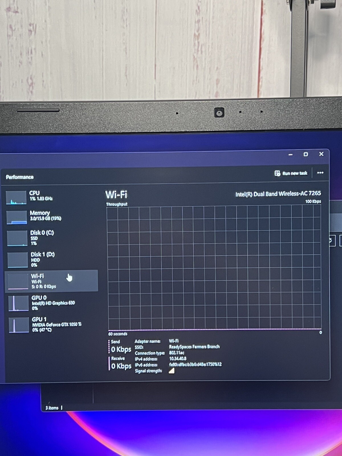 ASUS ROG GL753VE 17.3''(1TB HDD 128GB SSD Intel i7-7700HQ 16GB RAM GTX 1050 Ti) - Picture 15 of 17