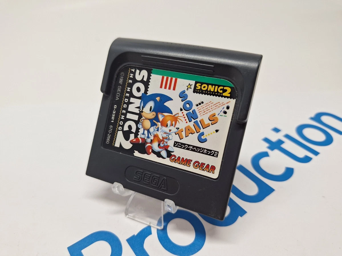 Quadro Capa do Sonic The Hedgehog 2 - Sega Mega Drive Japonês - Final